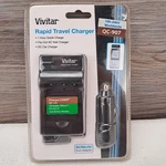 Vivitar Rapid Travel Charger & Wall Plug VIV-QC-907 Compatible Casio NP-120. Fixed Price $9.77.