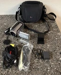 Panasonic SDR-H18 Hdd Camcorder + New Battery, Charger, Lowepro Bag, Tested. Fixed Price $87.00.