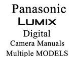 Panasonic Lumix Camera User Guide Instruction Manual (group 4 - Dmc). Fixed Price $14.95.