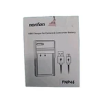 Norifon Usb Charger For Camera And Camcorder Battery FNP45 New Open Box. Fixed Price $8.00.