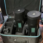 Godox AD600 Pro Studio Monolight Flashes Set Of 2 With Chargers And Case. Fixed Price $800.00.