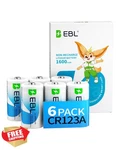 Ebl CR123A Lithium Batteries Pack 3V 1600MAH. Fixed Price $20.00.