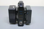 Beillen Dual Gold Mount Battery Charger/power Supply 2C. Fixed Price $85.00.