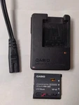 Casio BC-60L Battery Charger And NP-60 Lithium Ion Included Original Oem. Fixed Price $19.97.