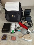 Digital Camera Accessories Bag, NP-BX1 Batteries, Chargers, Sd Cards/reader, +. Fixed Price $149.00.