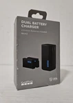 Gopro Dual Battery Charger + Enduro Batteries For MAX2 In Black - New Sealed. Fixed Price $71.24.