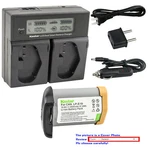 Kastar Fully Decoded LP-E19 Battery Lcd Dual Charger For Canon E19N LC-E4. Fixed Price $39.99.