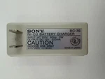 Sony BC-7S Ni-cd Battery Charger 120V 60HZ Oem Made In Japan Untested As Is. Fixed Price $14.99.