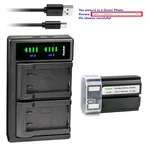 Kastar Battery LTD2 Charger For Nikon Original EN-EL1 & Oem MH-50 MH-52 MH-53. Fixed Price $18.99.