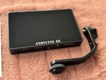 Andycine A6 Plus 4K 5.5 Inch Camera Monitor W Tilt Arm & Hood. Fixed Price $75.00.