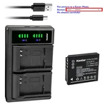 Kastar Battery LTD2 Charger For Genuine Leica BC-DC4-E Oem Fujifilm BC-70. Fixed Price $21.49.