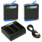 Wasabi Power Battery (2-PACK) & Charger For Gopro HERO8, HERO7, HERO6, HERO5. Fixed Price $29.99.