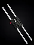 Shape Camera Cheese Plate With 18" Aluminum 15MM Rods - Made Canada. Fixed Price $110.00.