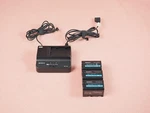 Sony BC-U1A Battery Charger Ac Adapter With Bp U-30 Batteries. Fixed Price $220.00.