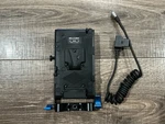 Kocackoo V-mount Lock Battery Plate Power Supply Splitter Adapter 1 Cable. Fixed Price $40.99.