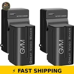 Gvm NP-F750 Dual Battery & Charger Set 4400MAH. Fixed Price $84.99.