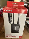 Canon CBA-CP100 90W Dc Car Battery Adapter For CP-10/CP-100 New Open Box. Fixed Price $40.00.