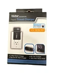 Vivitar Rapid Travel Charger - Compatible W/ Olympus, Pentax, Nikon, Sony, Ricoh. Fixed Price $6.48.