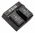 Bm Premium Battery (2-PACK) And Dual Charger For Nikon EN-EL14, EN-EL14A. Fixed Price $25.99.