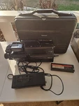Panasonic M5 Vhs Reflex Camcorder Black Vb 30 Battery Pack Untested Parts Rep. Fixed Price $129.99.