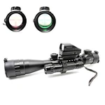 Ans 3-9X40MM Tactical Rifle Scope W/ Reflex Red Dot Sight Led Flashlight Battery. Fixed Price $87.85.