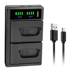 Kastar Dual Usb Battery Charger For Leica BP-SCL4 BC-SCL4 Sl Q2 Typ 601. Fixed Price $25.99.
