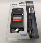 Vivitar QC-902 Rapid Travel Camera Charger. Fixed Price $8.95.