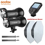 Us 800W 2X Godox SK400II Studio Flash Strobe LIGHT+XPRO-C+120CM Softbox Fr Canon. Fixed Price $447.00.