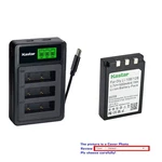 Kastar LI-10B Battery Triple Charger For Olympus Mju 810 1000 Stylus 300 400 500. Fixed Price $10.99.