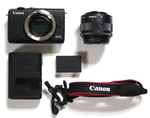 Canon Eos M200 24.1 Mp Mirrorless Digital Camera Black (with 15-45MM Lens). Fixed Price $615.00.