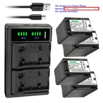 Kastar Battery Lcd Dual Charger For Panasonic VW-BC10K VW-BC10PP Vw-pwpk. Fixed Price $31.99.