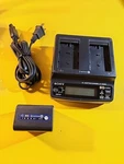 Sony AC-SQ950 Camcorder Charger, Battery, A/c Cord. B1. Fixed Price $60.00.