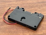 Anton Bauer Gold Mount Battery Plate With Open Power End And D-tap. Fixed Price $50.00.