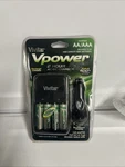 Vivitar Vpower Compact Battery Charger With 4 Aa Batteries. Fixed Price $14.00.