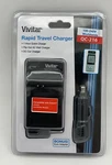 Vivitar Rapid Travel Charger QC-216 -1 Hour-worldwide-car Euro Adapter 100-240V. Fixed Price $15.99.