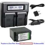Kastar Battery Dual Lcd Fast Charger For CGA-D54S CGR-D54S & Panasonic AG-HVX200. Fixed Price $87.99.